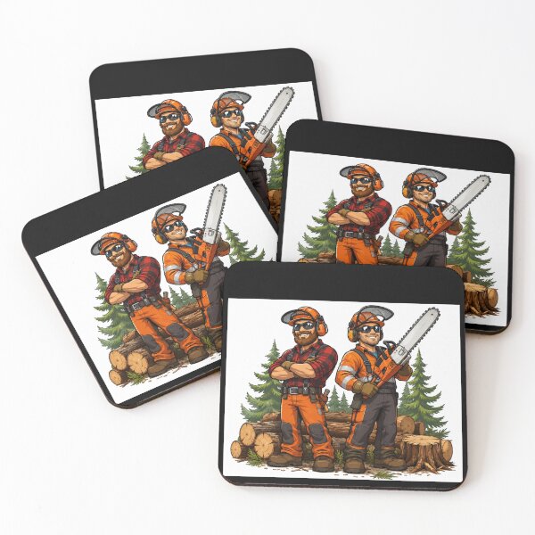 Item preview, Logging Crew Forestry Worker Chainsaw Lumberjack Adventure designed and sold by FreedomHauler.