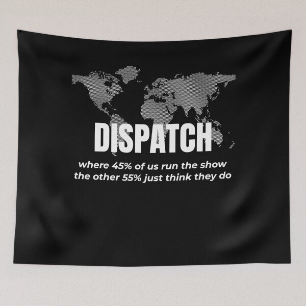 Item preview, Funny Freight Dispatcher Slogan Run The Show designed and sold by incognipress.