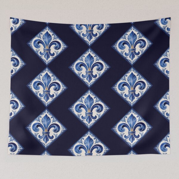 Aperçu de l'œuvre Fleur de lys à l'aquarelle créée et vendue par Grypis.