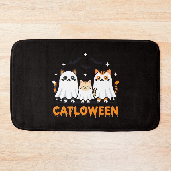 Item preview, Catloween Halloween Cats Ghost Kitten Spooky Fall Pet Lover designed and sold by w66aboo.
