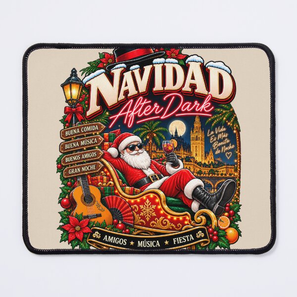 Item preview, Navidad After Dark – Spanish Christmas Night designed and sold by warlistop.