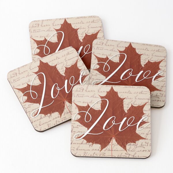 Item preview, Vintage Love – Elegant Calligraphy Digital Art Design designed and sold by Neha-Daily-Art.