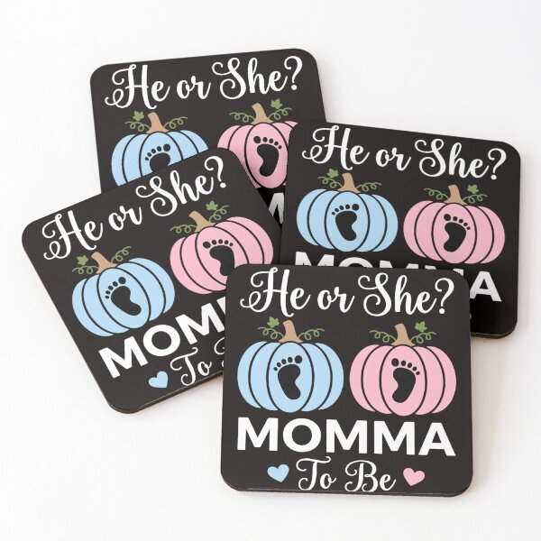 Item preview, He Or She? Momma To Be Fall Gender Reveal Expecting Mother designed and sold by w66aboo.