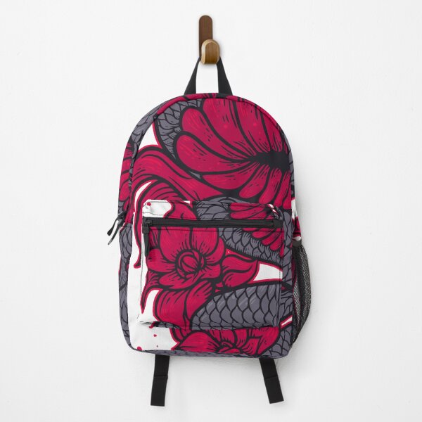 Item preview, Floral Snake – Dark Botanical Tattoo Art designed and sold by theunifystore.