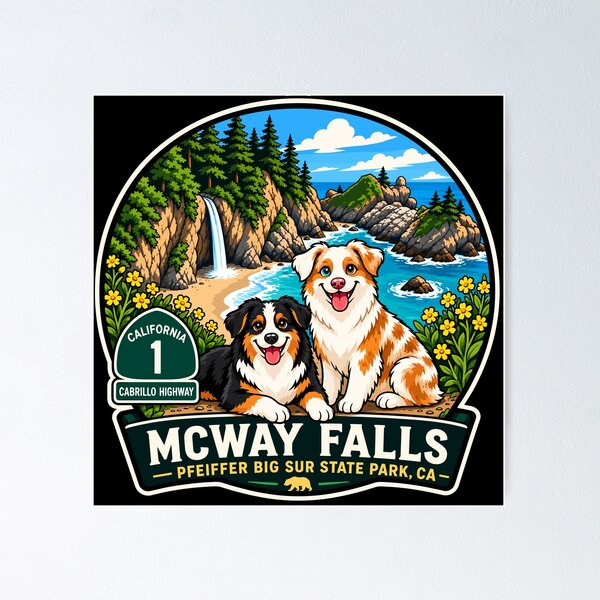 Item preview, Mcway falls designed and sold by Adorable Badass.