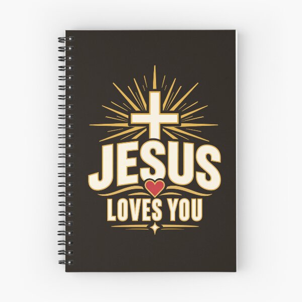 Item preview, Jesus Loves You – Christian Cross and Heart designed and sold by Infinitee8hirts.