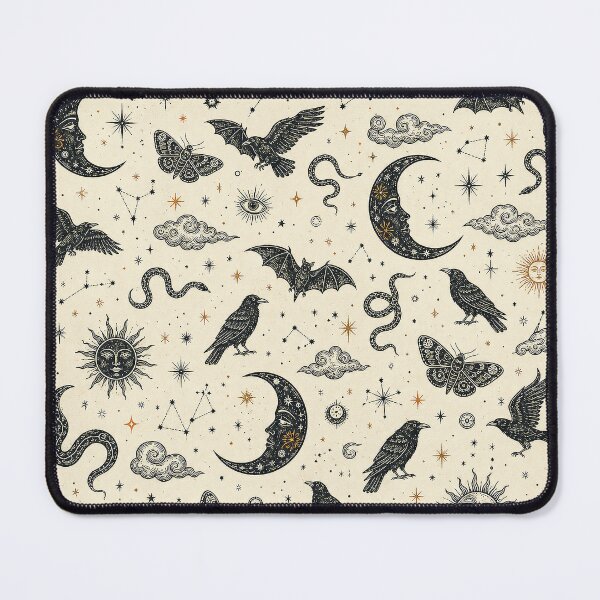 Item preview, Mystical Halloween Celestial Night Pattern designed and sold by frumixart.