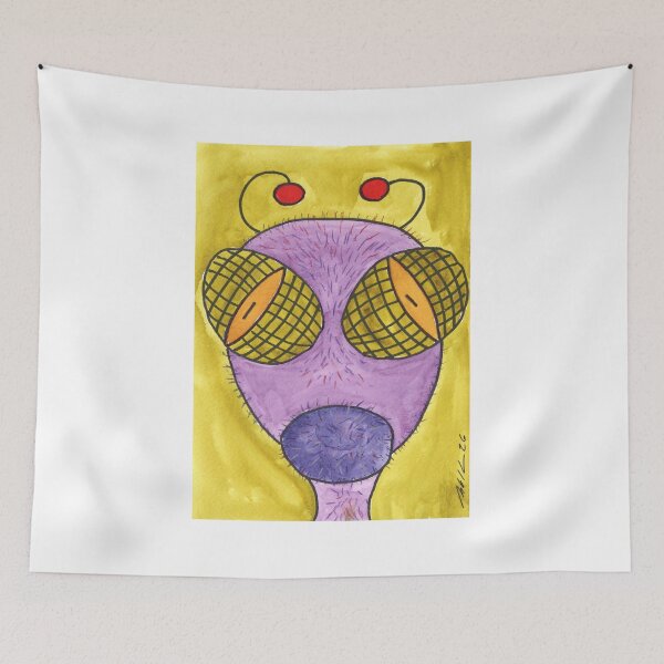Item preview, Alien World, Fly, Alien Welt, Fliege designed and sold by Anke‘s Bazaar.