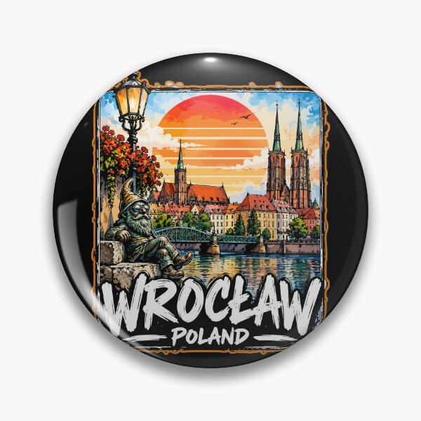 Item preview, Wroclaw Poland Watercolor Travel designed and sold by TomFrontierArt.