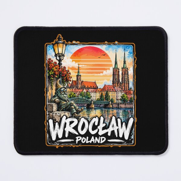 Item preview, Wroclaw Poland Watercolor Travel designed and sold by TomFrontierArt.