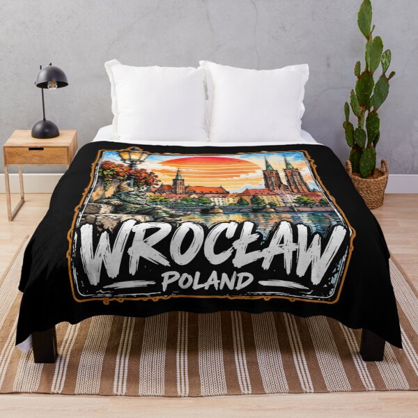 Item preview, Wroclaw Poland Watercolor Travel designed and sold by TomFrontierArt.