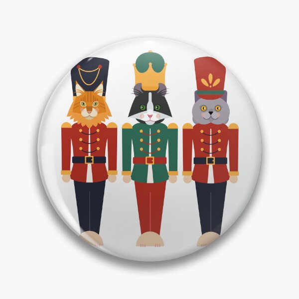 Item preview, Christmas Nutcracker Cats designed and sold by Qualali Studio.