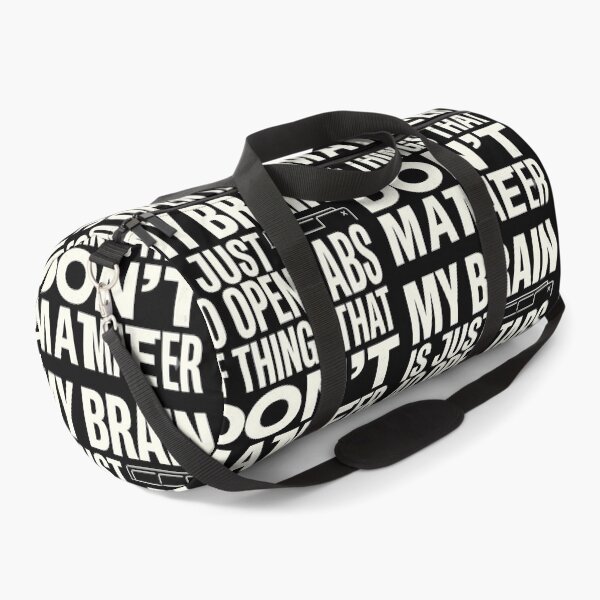 Item preview, My Brain 40 Open Tabs Funny Typography designed and sold by Fun2Fentastic.