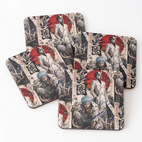 Item preview, Dark Supernatural Warrior Red Moon Japanese Ink Art designed and sold by Dyan4.