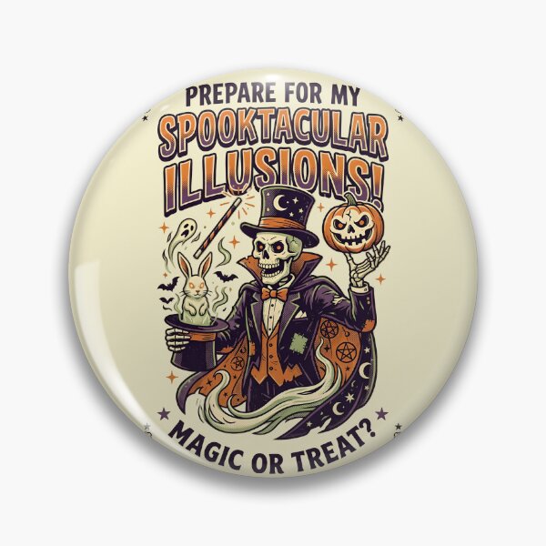 Artikelvorschau, Prepare for my spooktacular illusions!- Magic or treat? - Halloween for illusionists entworfen und verkauft von ParadoxParadox.