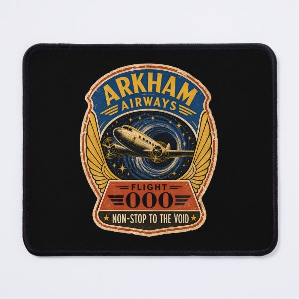 Item preview, H.P. Lovecraft Arkham Airways: Flight 000 to the Void designed and sold by Fenay Designs.