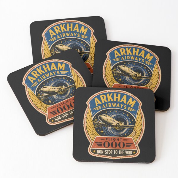 Item preview, H.P. Lovecraft Arkham Airways: Flight 000 to the Void designed and sold by Fenay Designs.