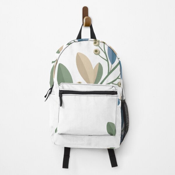 Item preview, Minimalist Botanical Branch – Earthy Sage Green & Blue Foliage designed and sold by meghnad.