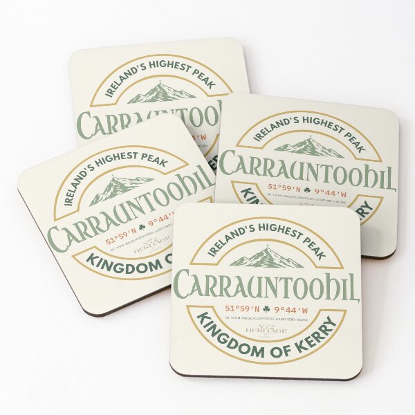 Item preview, Carrauntoohil Ireland Mountain Badge | European Heritage Series_ Heritage Classic Palette designed and sold by N72 Heritage.