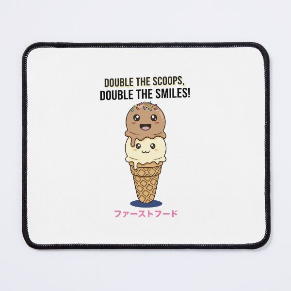 Item preview, Double Delight Ice Cream designed and sold by Bamboly-Arts.