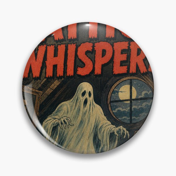 Item preview, Vintage Halloween Cover Art: Ghost Haunted Attic Mystery designed and sold by bapupa.