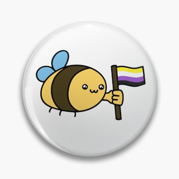 Item preview, Nonbinary Bee designed and sold by Sol-Is-A-Bee.