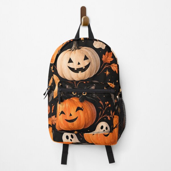 Item preview, Halloween pumpkin and ghost patterns designed and sold by Fotografin1981.