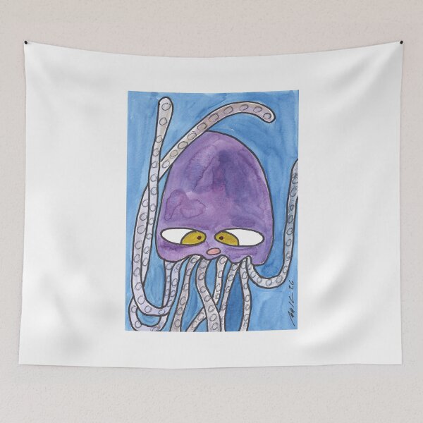 Artikelvorschau, Alien World, Octopus, Alien Welt, Krake  entworfen und verkauft von Anke‘s Bazaar.