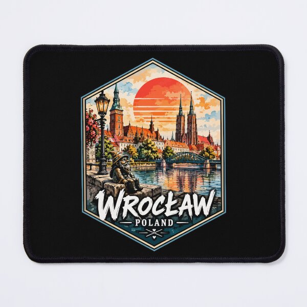 Item preview, Wroclaw Poland Watercolor designed and sold by TomFrontierArt.