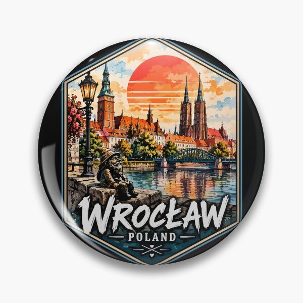 Item preview, Wroclaw Poland Watercolor designed and sold by TomFrontierArt.