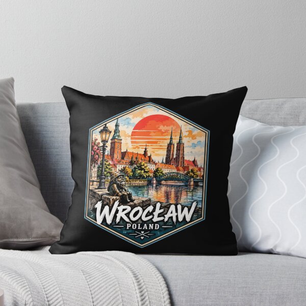 Item preview, Wroclaw Poland Watercolor designed and sold by TomFrontierArt.