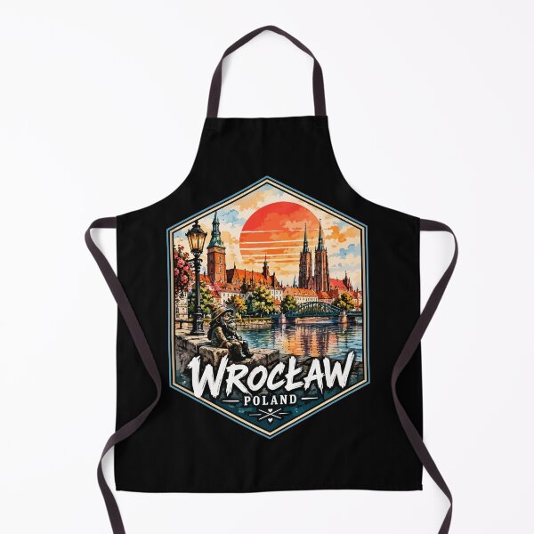 Item preview, Wroclaw Poland Watercolor designed and sold by TomFrontierArt.