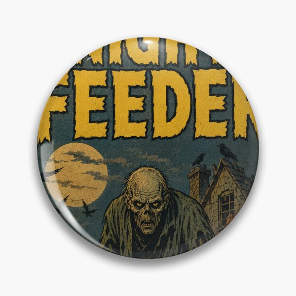 Item preview, Vintage Halloween Cover Art: Moonlit Ghoul Abandoned Village designed and sold by bapupa.
