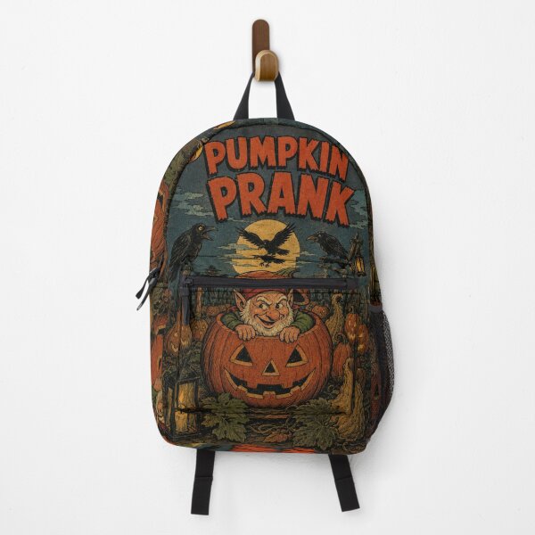 Item preview, Vintage Halloween Cover Art: Gnome Pumpkin Patch Prank designed and sold by bapupa.