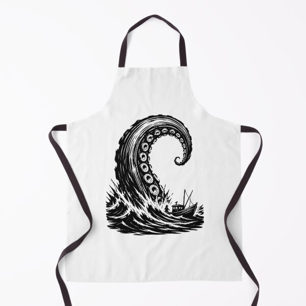 Item preview, The Call of Cthulhu: Giant Tentacle vs Fishing Boat designed and sold by Fenay Designs.