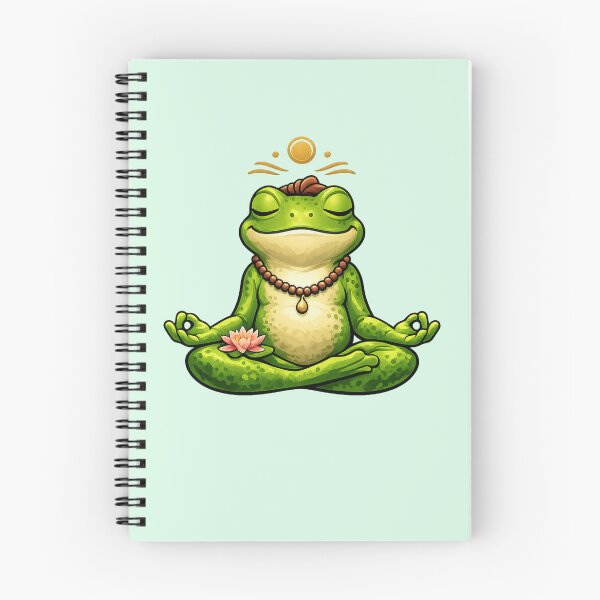 Item preview, Kawaii Zen Frog designed and sold by Sommium .
