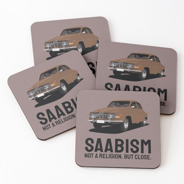 Item preview, SAABISM. Not a Religion. But close. SAAB 96 designed and sold by knappidesign.