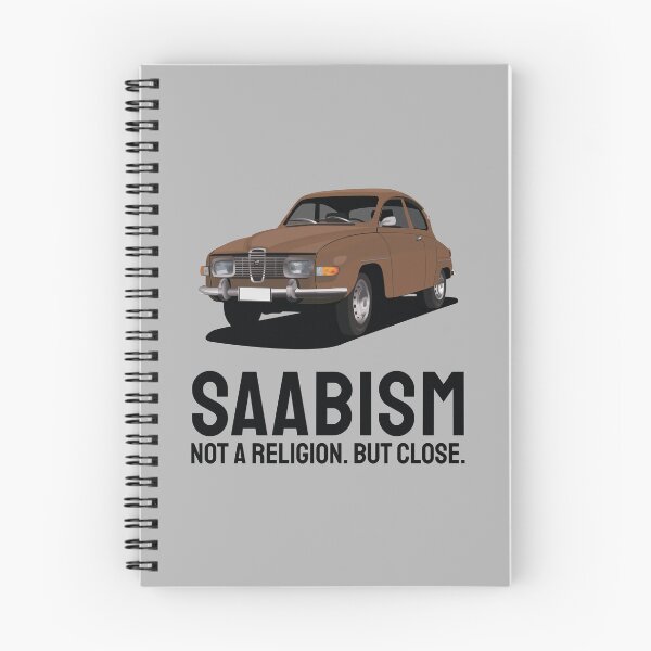 Item preview, SAABISM. Not a Religion. But close. SAAB 96 designed and sold by knappidesign.
