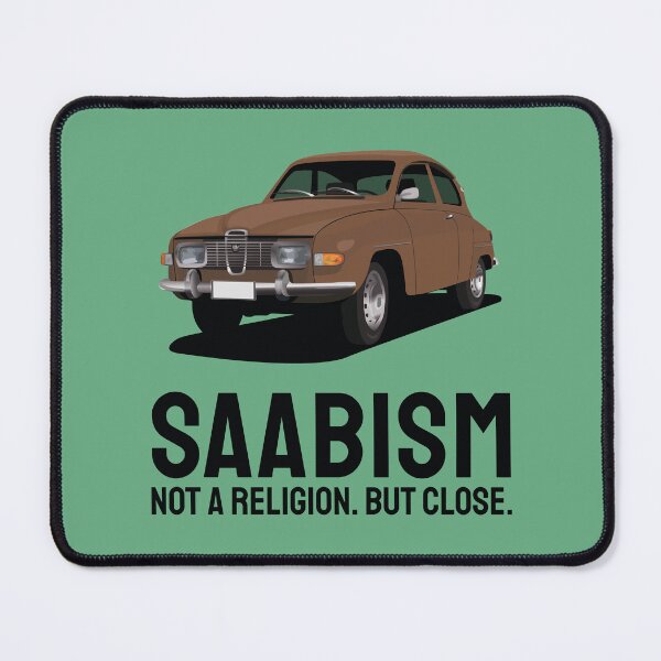 Item preview, SAABISM. Not a Religion. But close. SAAB 96 designed and sold by knappidesign.