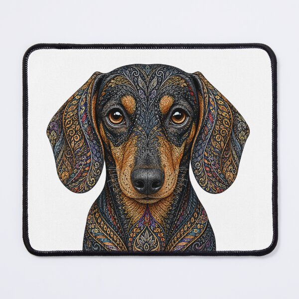 Item preview, Black and Tan Dachshund  designed and sold by PaintedbyCarol.