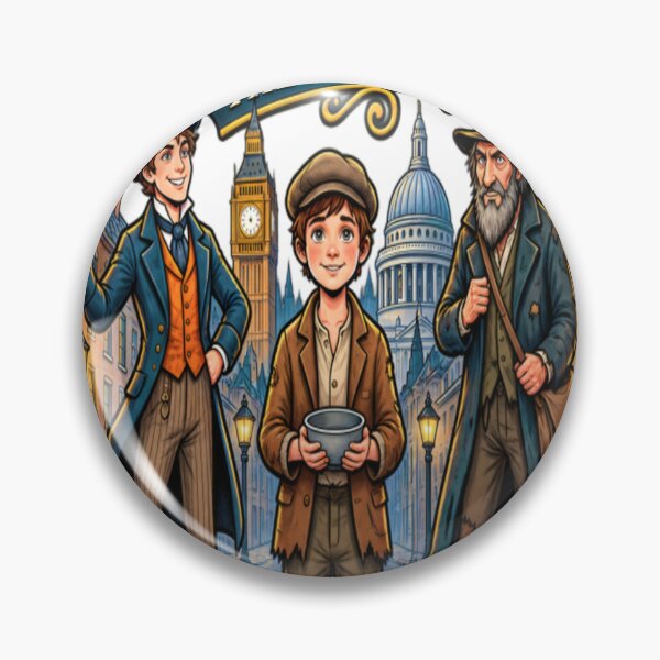 Item preview, Oliver! The Musical – Please, Sir, I Want Some More! Vintage London Musical Design designed and sold by CatLovers Studio.