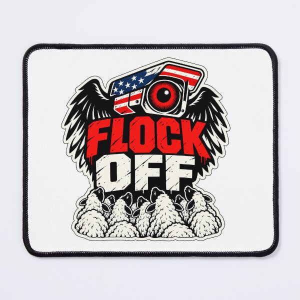 Item preview,  FLOCK OFF sheeples camera big brother CBDC Digital ID SAY NO designed and sold by Doggydog741.