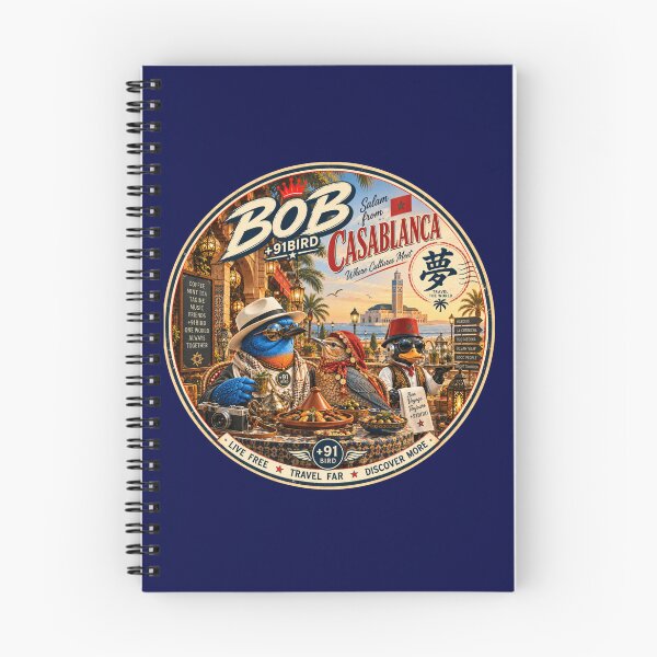 Item preview, BOB in Casablanca – Moroccan Travel Adventure | +91BIRD designed and sold by Plus91BIRD.