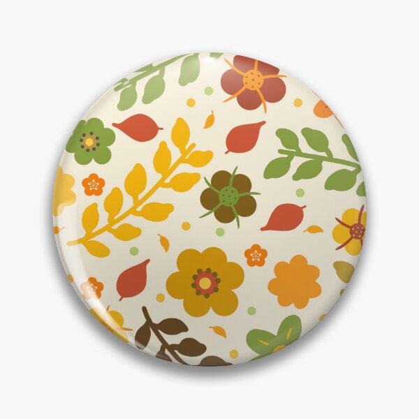 Item preview, Fall Colorful Floral pattern  designed and sold by Hello-Cuties.