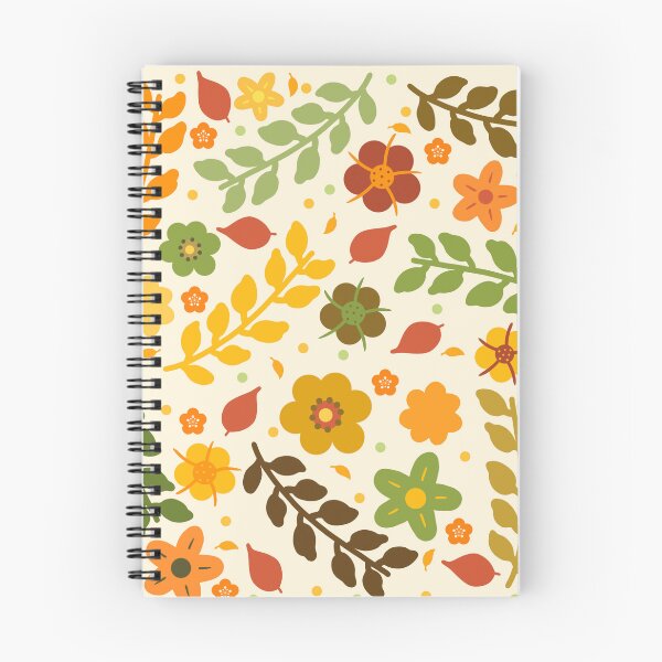 Item preview, Fall Colorful Floral pattern  designed and sold by Hello-Cuties.