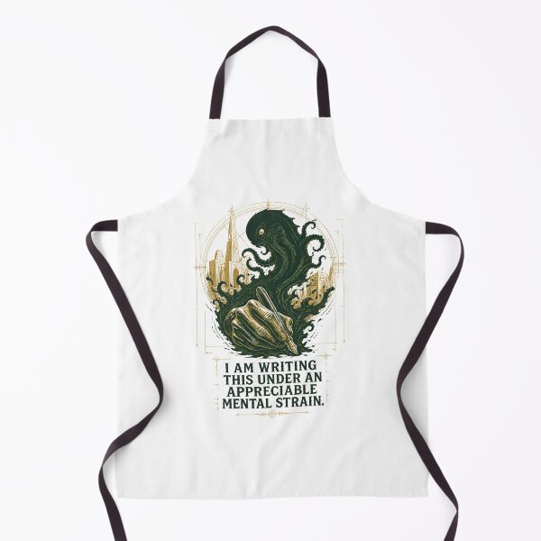 Item preview, H.P. Lovecraft Writing Under Mental Strain designed and sold by Fenay Designs.