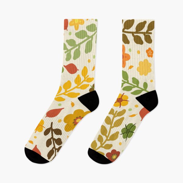 Item preview, Fall Colorful Floral pattern  designed and sold by Hello-Cuties.