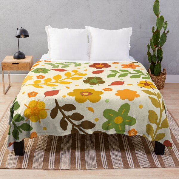 Item preview, Fall Colorful Floral pattern designed and sold by Hello-Cuties.