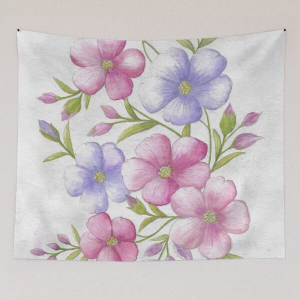 Item preview, A floral dream in watercolor designed and sold by Sandra  Steinke.