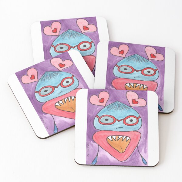 Item preview, Alien World, Monster-Heart, Alien Welt, Monster-Herz designed and sold by Anke‘s Bazaar.